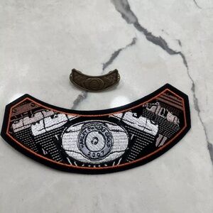 2007 Harley-Davidson H.O.G. Patch +  Pin Set